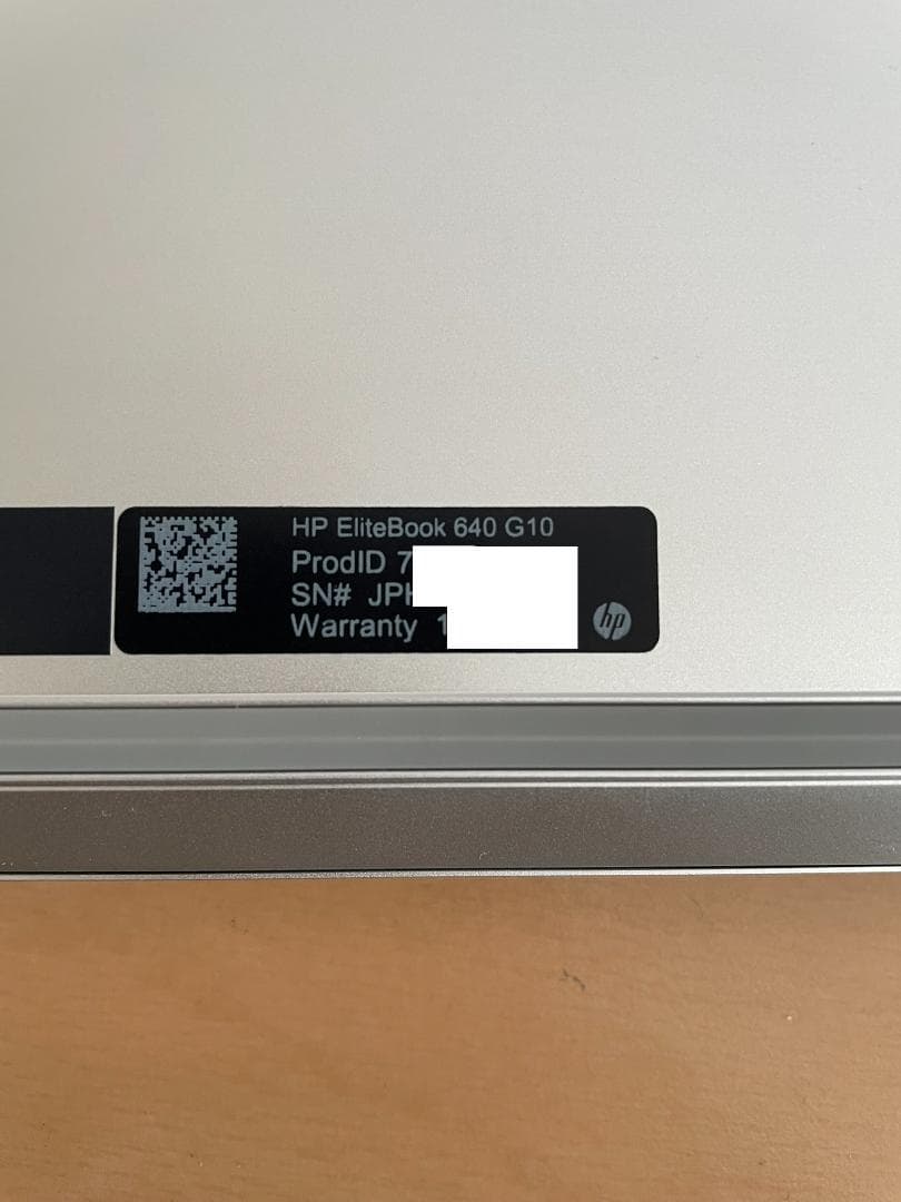 Windowsノート本体 HP elitebook 640 G10