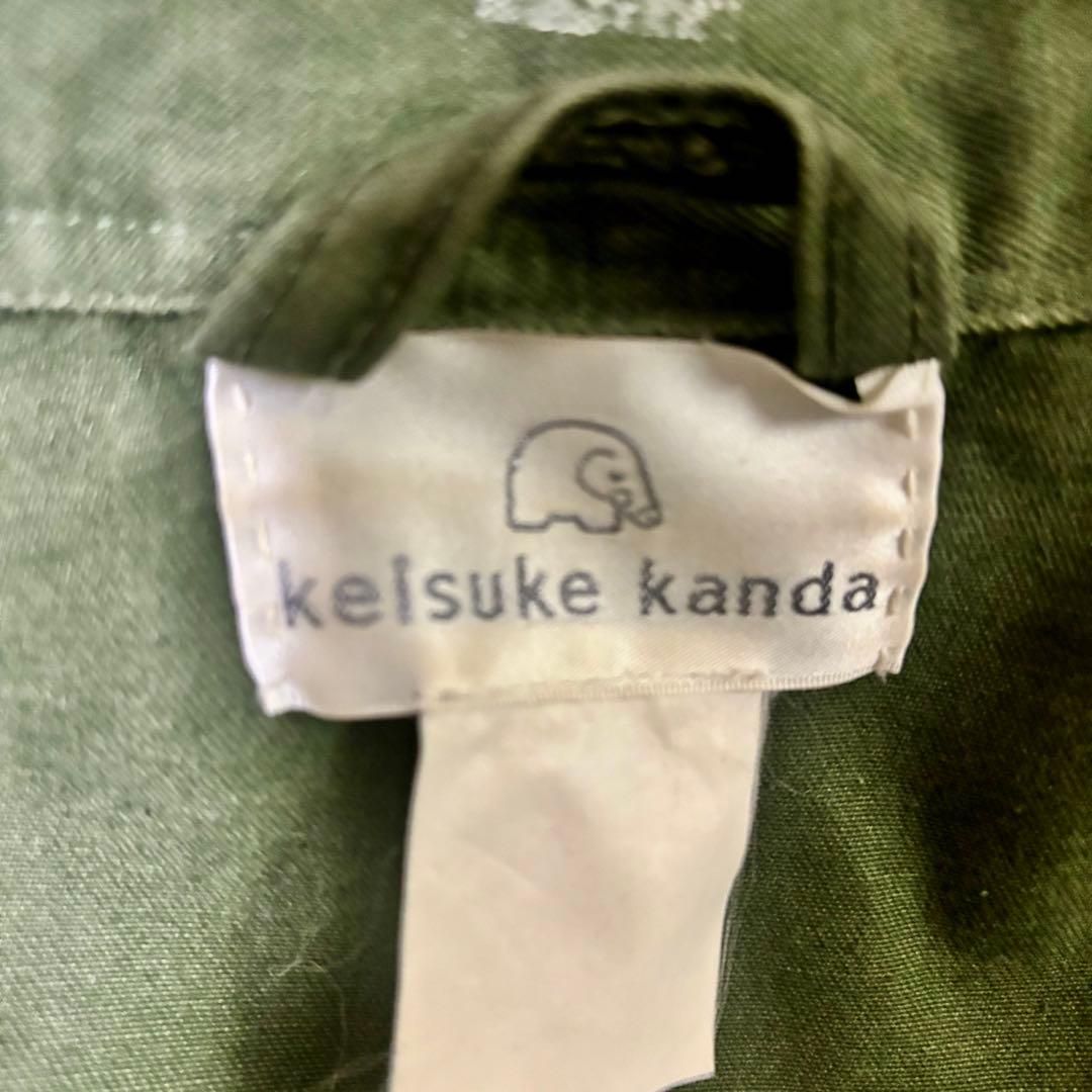 希少 keisuke kanda 手縫い ミリタリージャケット フリーサイズ