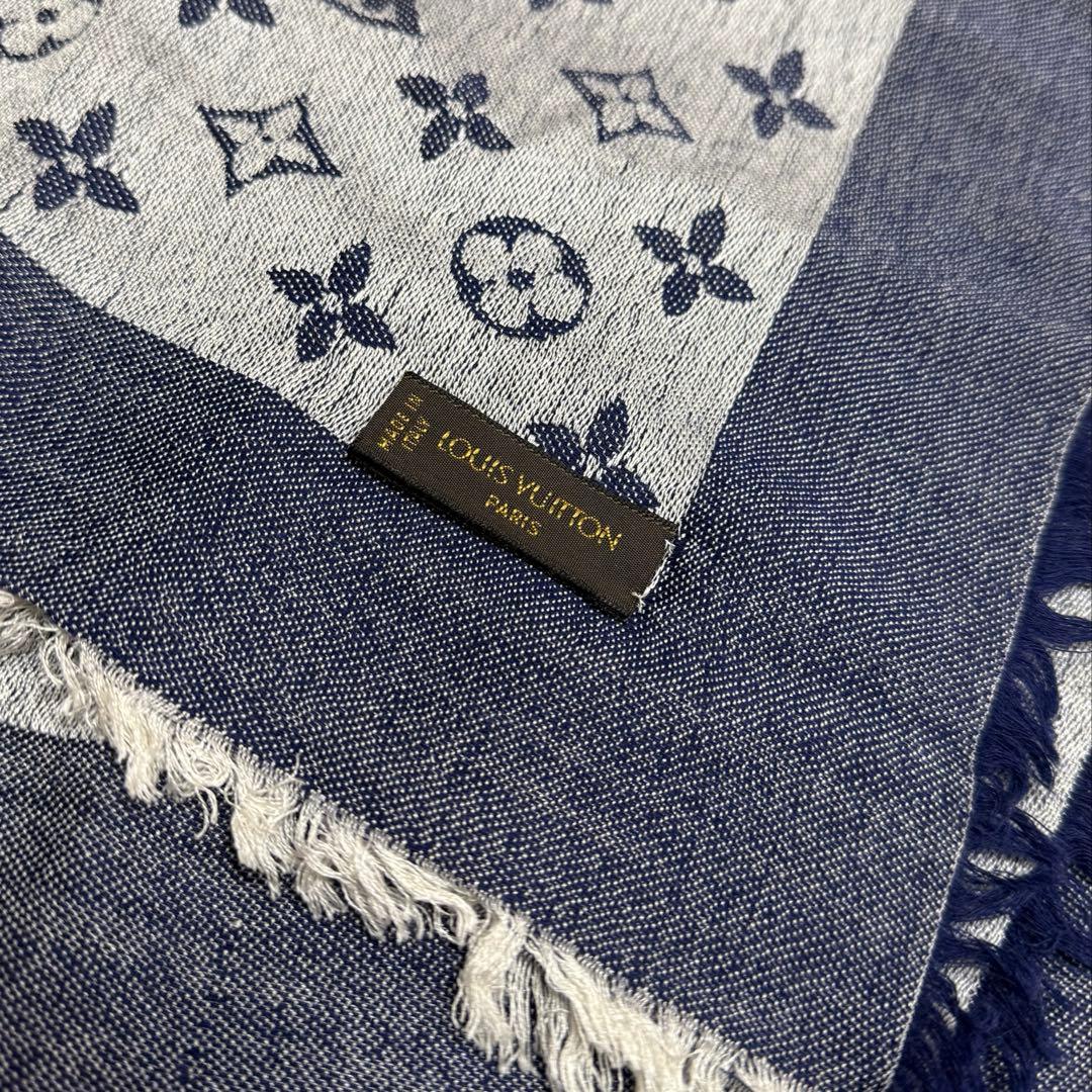 Louis Vuitton ルイヴィトン モノグラム デニム ストール