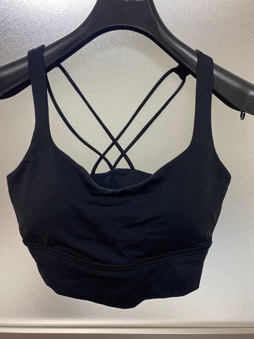 Lululemon ブラック ヨガブラ 6号