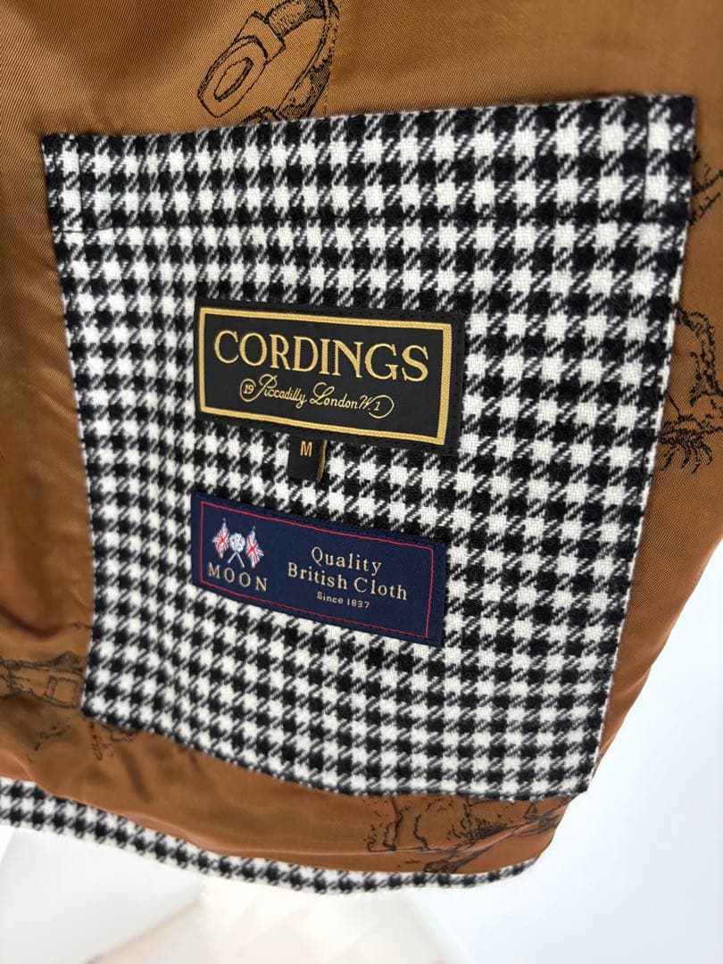 極美品★CORDINGSサファリジャケットBEAMS F別注 M