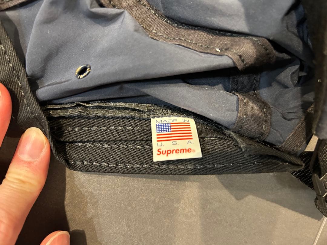 supreme ジェットキャップ　ネイビー