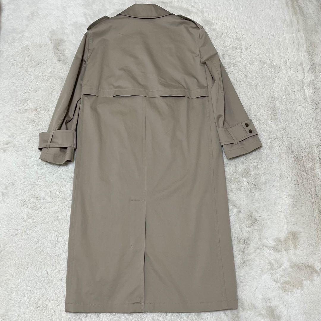 美品　セオリー　2025 ロング　トレンチコート　ベージュ　定価86900円