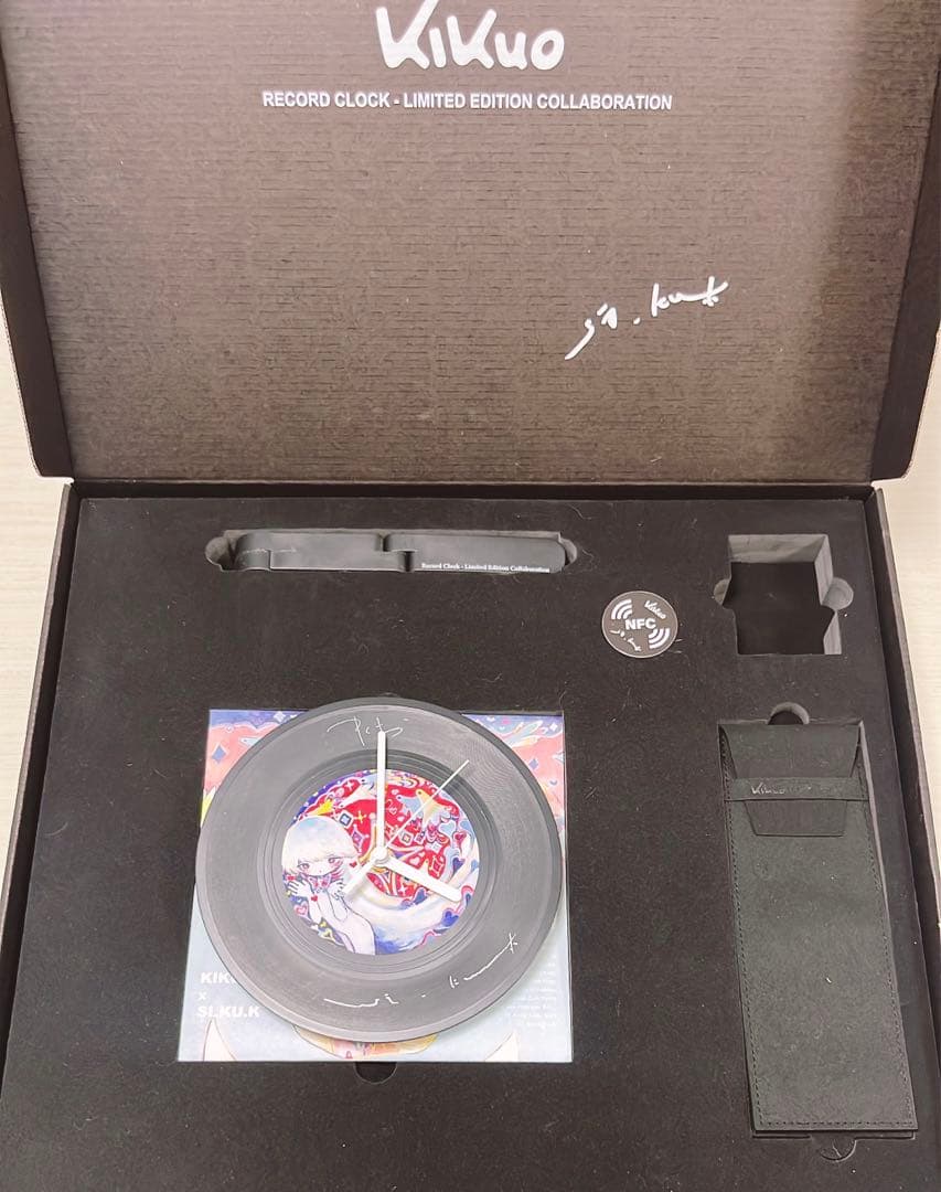 きくお KIKUO レコードクロック 限定版