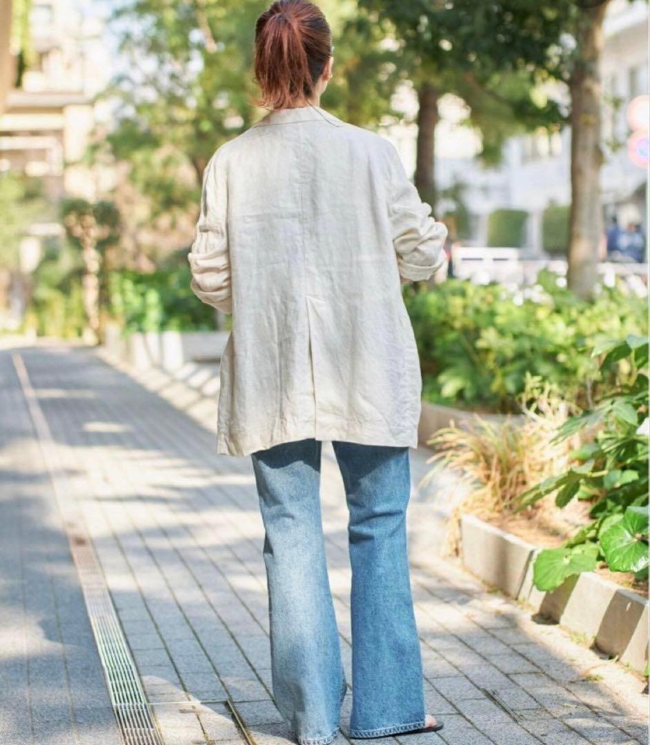 Spick and Span リネンエアリージャケット