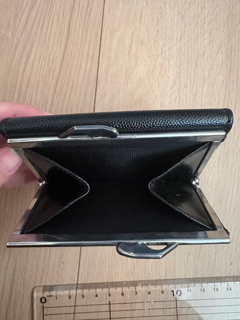 m*♥様 美品　CELINE ブラック　黒　三つ折り財布