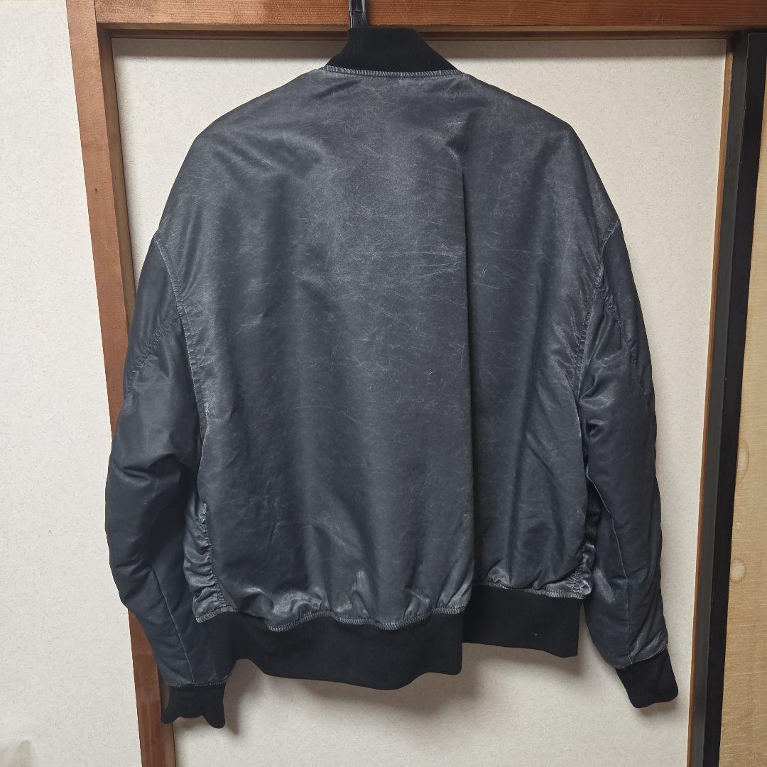 MA-1 フライトジャケット グレー L