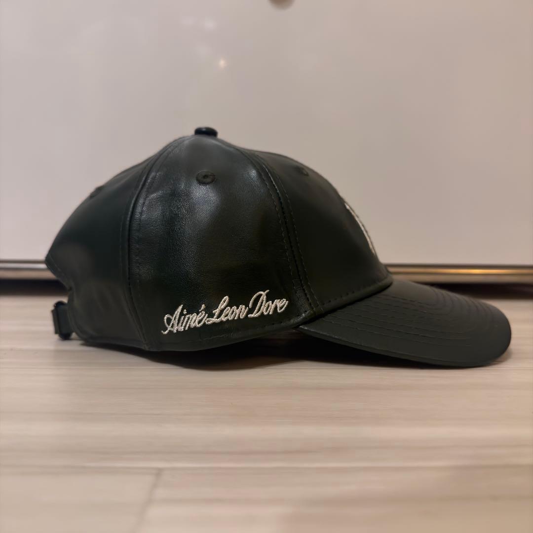 Aime Leon Dore newera レザーキャップ