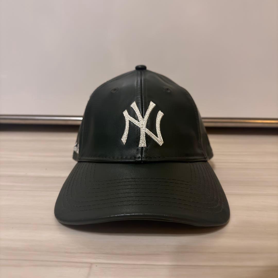 Aime Leon Dore newera レザーキャップ