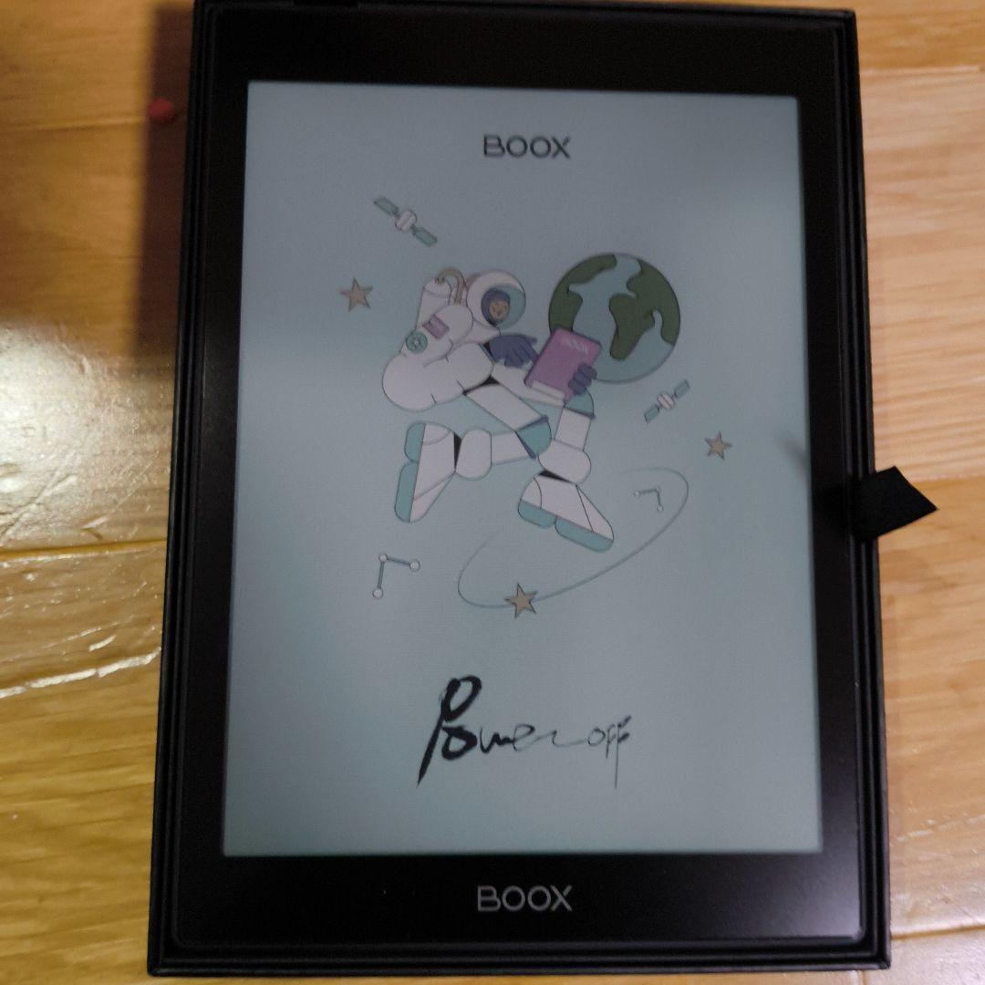 あ*き様 （値下げ）（中古）BOOX nova air c 純正カバー付き