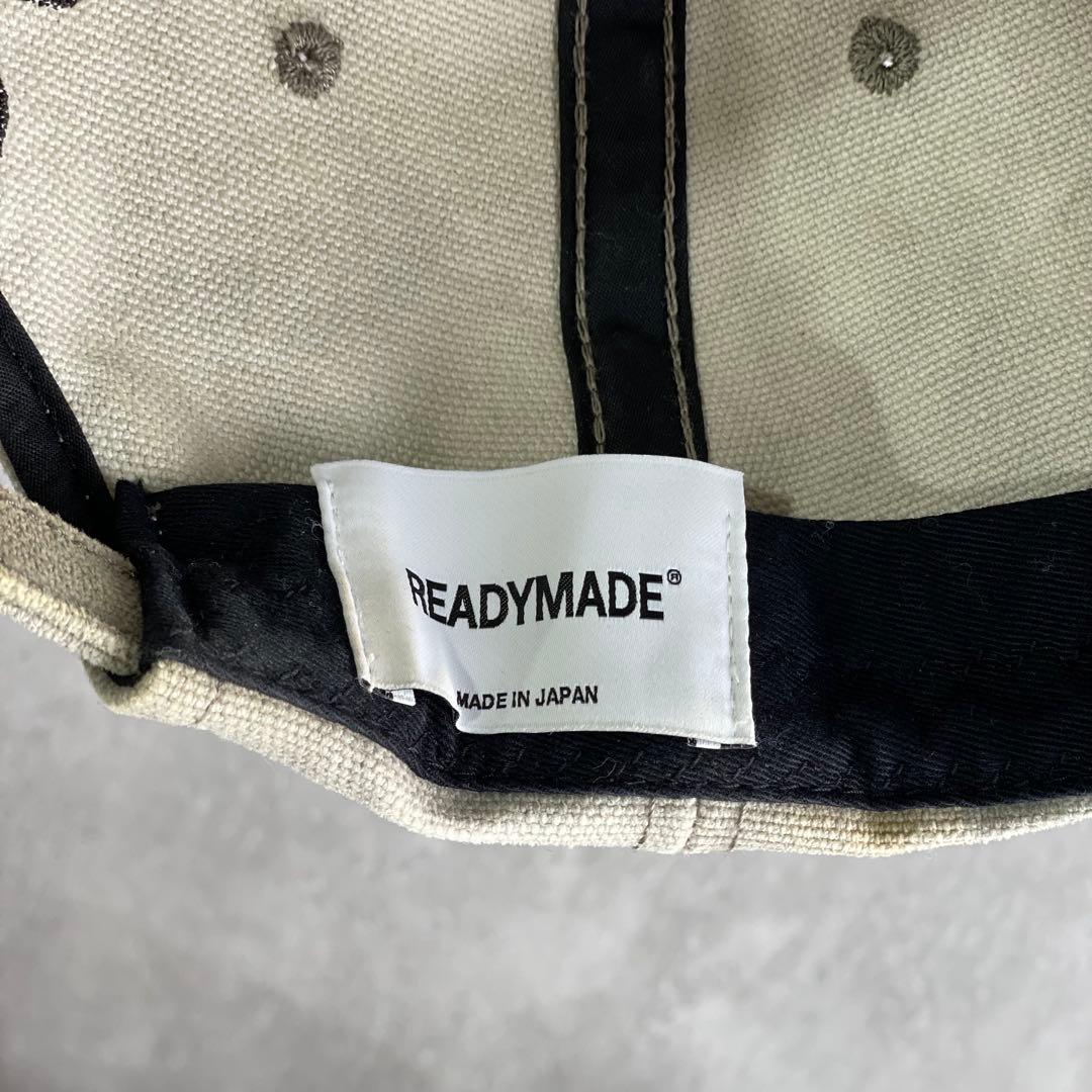 READYMADE × Dr.Woo 刺繍 ヴィンテージ 再構築 キャップ