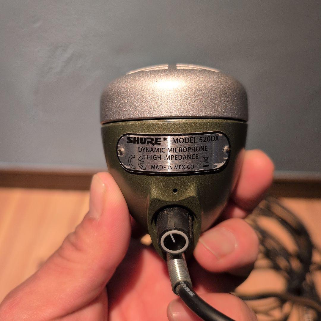 SHURE 520DX ダイナミックマイクロフォン
