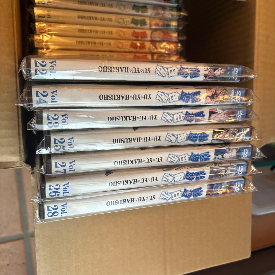 幽遊白書　DVD 全28巻　全巻セット