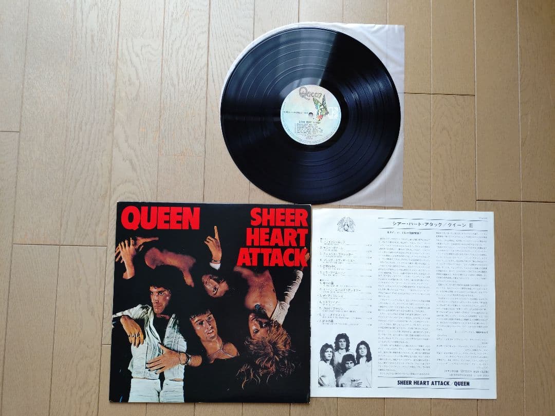 クィーン　LPレコード 5枚セット