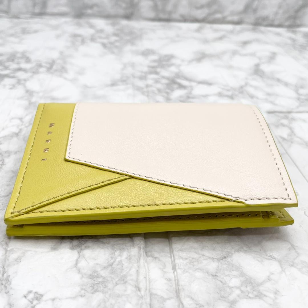 未使用級✨MARNI 二つ折り財布 ミニウォレット TRIFOLD WALLET