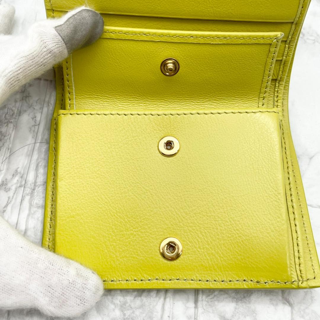 未使用級✨MARNI 二つ折り財布 ミニウォレット TRIFOLD WALLET