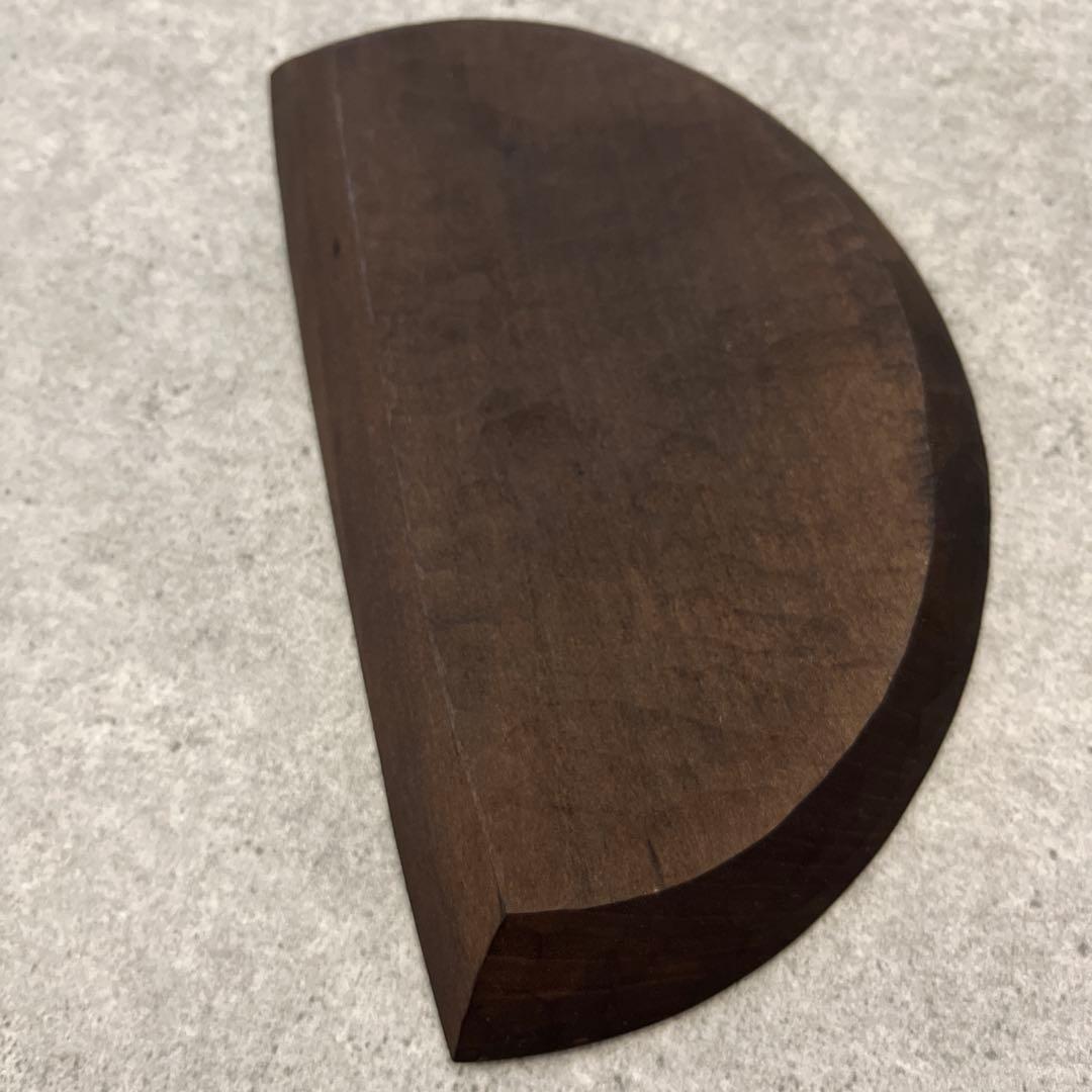 【新品 未使用品】うだまさし　皿　木工
