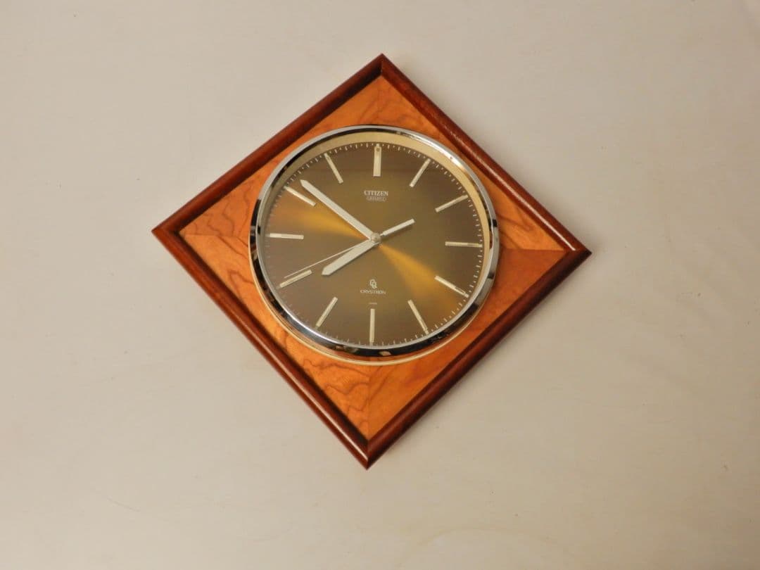 【良品】CITIZEN CRYSTRON 壁掛け時計