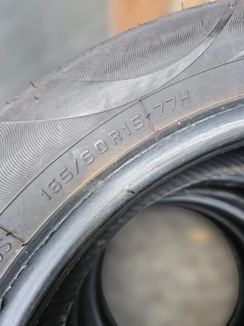 4本 165/60R15 2024年製 HIFLY HF201 イボ付き