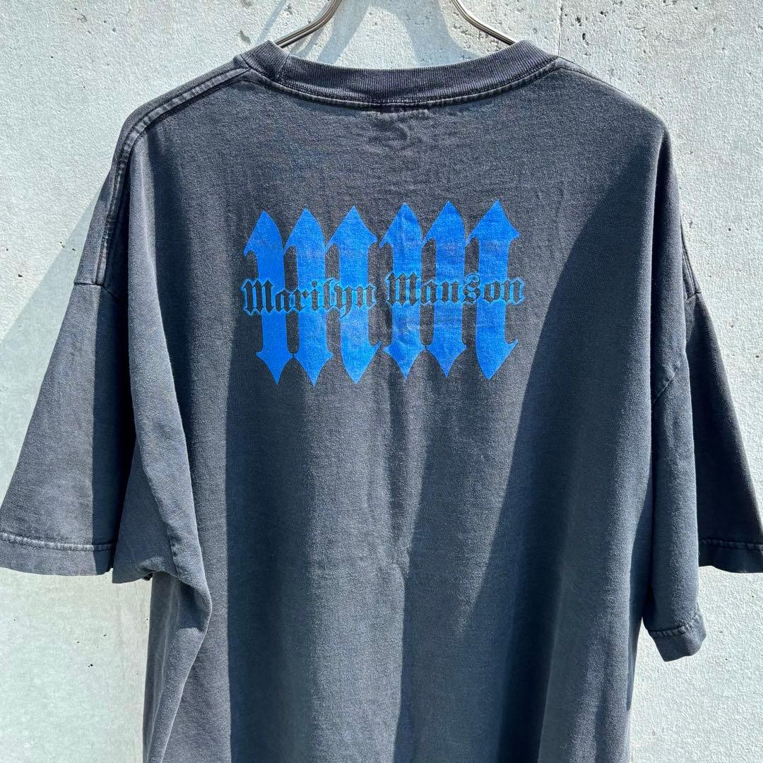 【00s】MARILYN MANSON vintage tシャツ giant