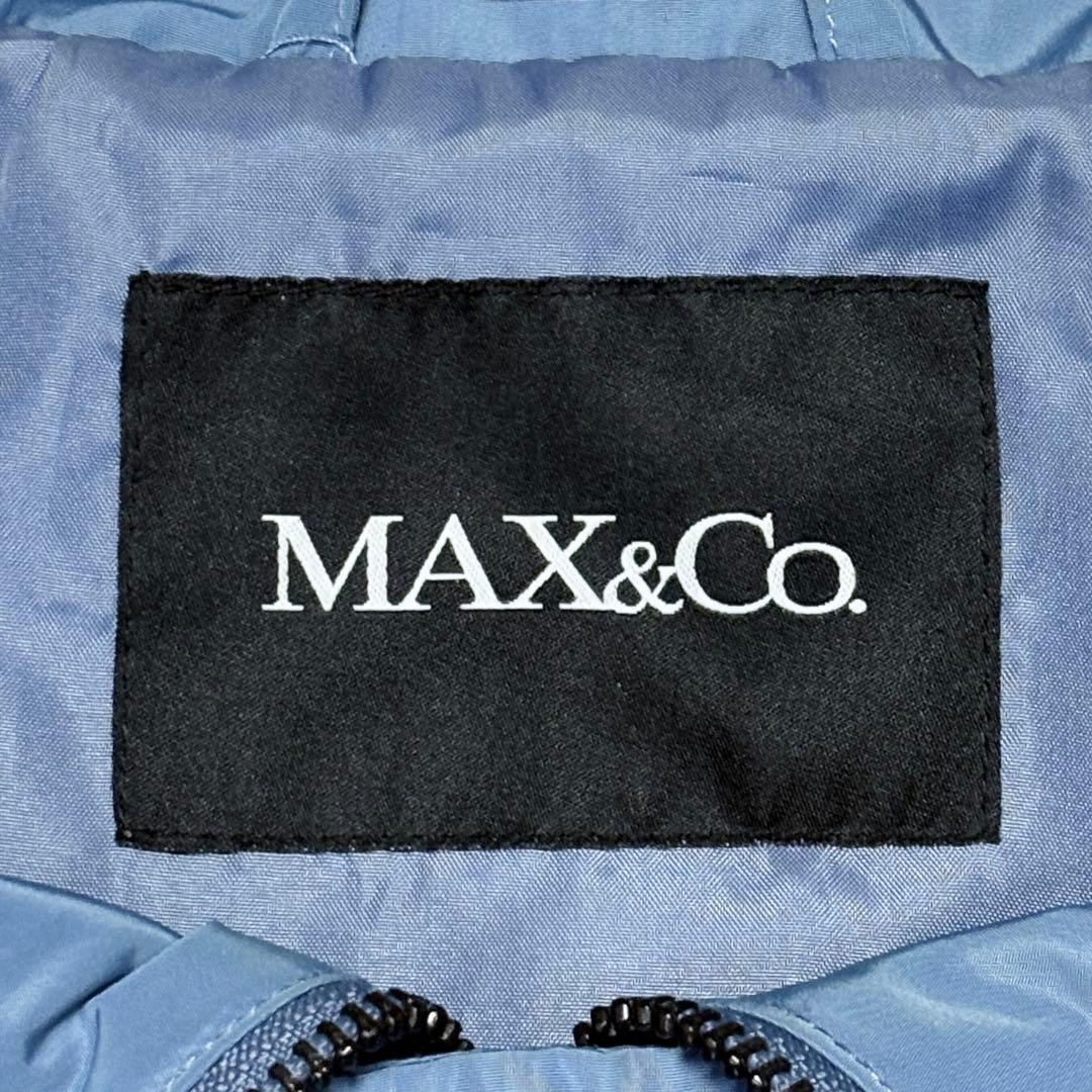 マックスマーラ Max&co 大きいサイズ ナイロン スプリングコート 上品