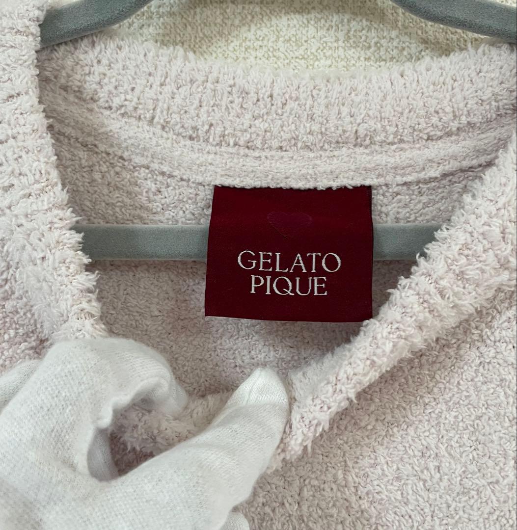 【3730】gelato pique ベビモコハートベアジャガードプルオーバー