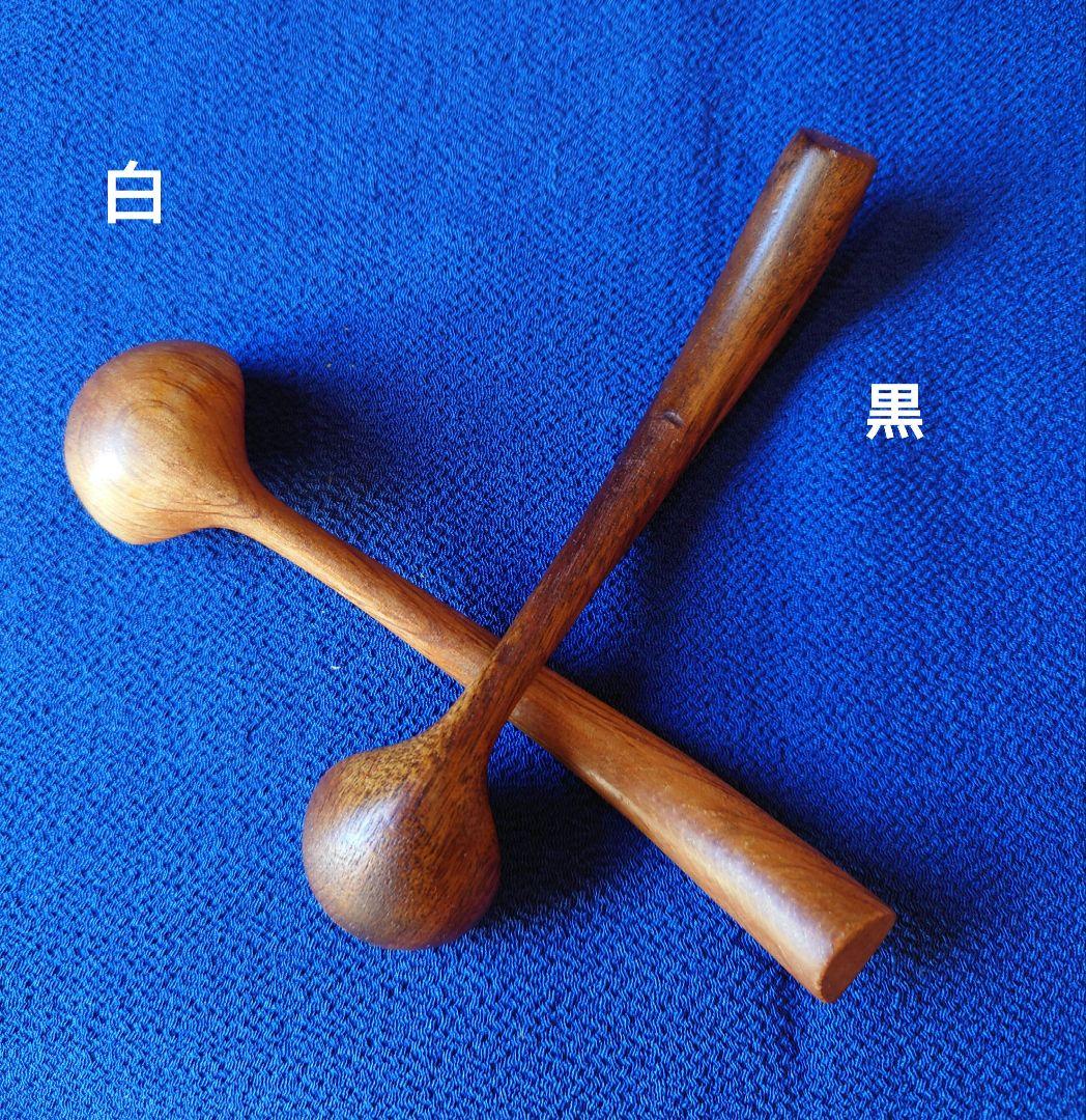 作家物　斑唐津　シュガーポット　手彫りの木製スプーン付き　蓋物　ビンテージ