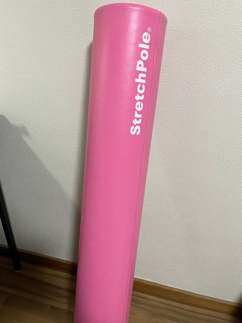 【美品】LPN ストレッチポールEX(ピンク) DVD付きStretchPole