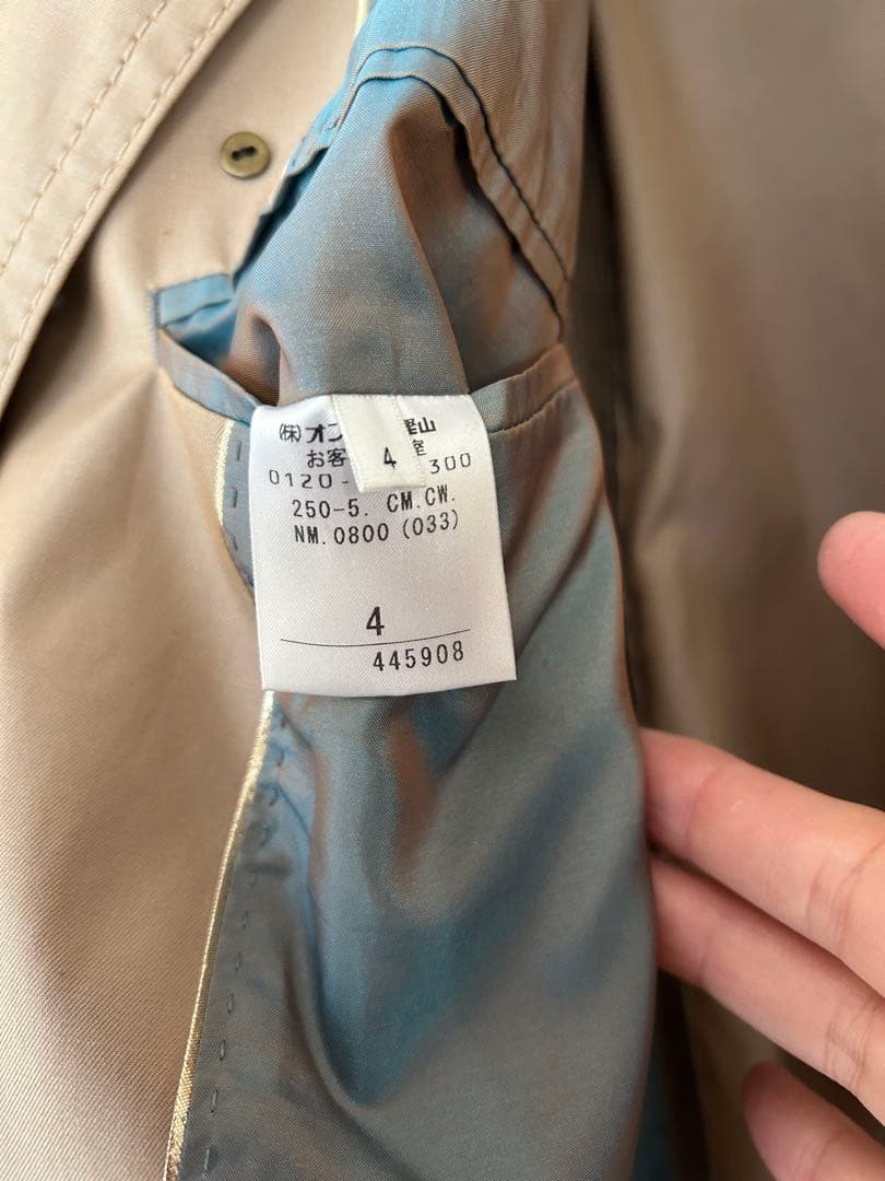 上質美品　BEIGE, ベイジ, ベージュ トレンチコート