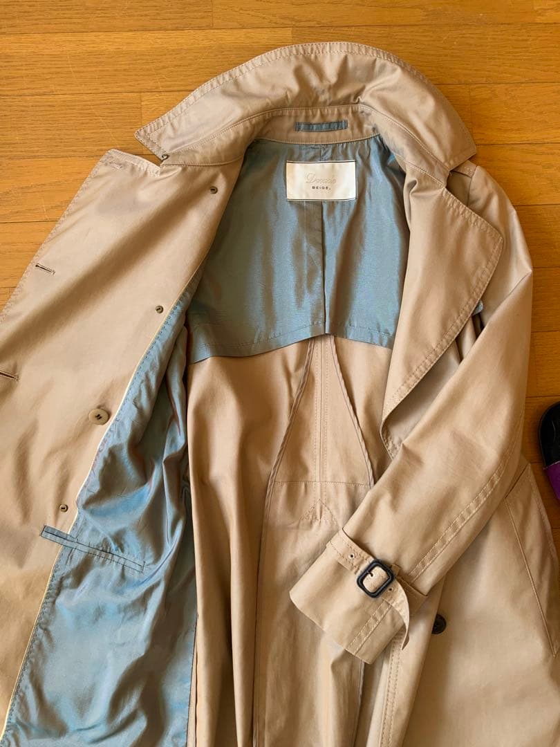 上質美品　BEIGE, ベイジ, ベージュ トレンチコート