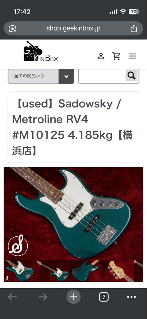 ベース SadowskybaseMetroline RV4
