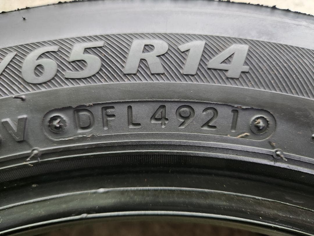 送料込☆2021年製 ブリヂストンタイヤ 155/65R14日本製☆2本
