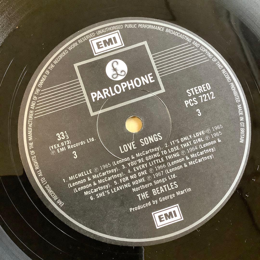 レア!レコード新品同様!1977年 UK盤 オリジナル パーロフォン ビートルズ