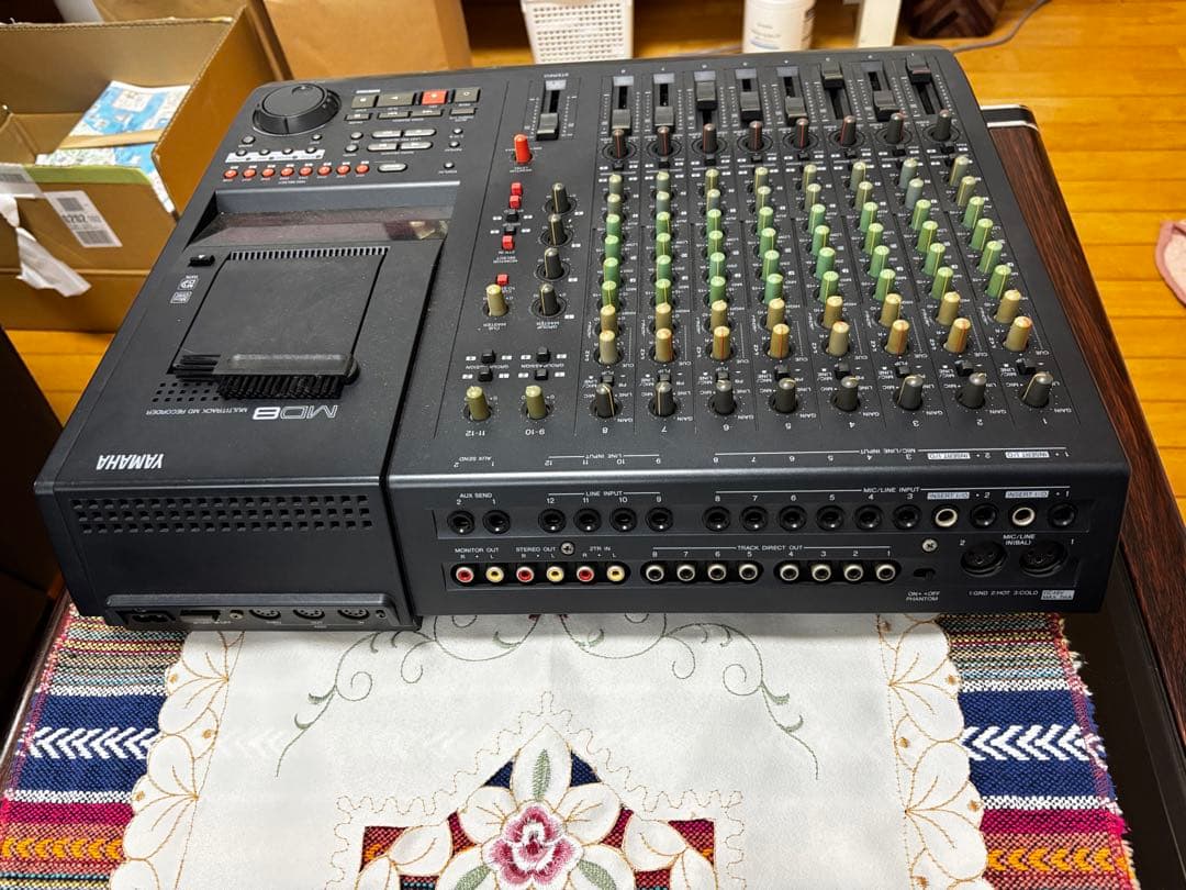 配信機器・PA機器・レコーディング機器 YAMAHA - MD8 (8tr/MD-Data Disc Recorder)