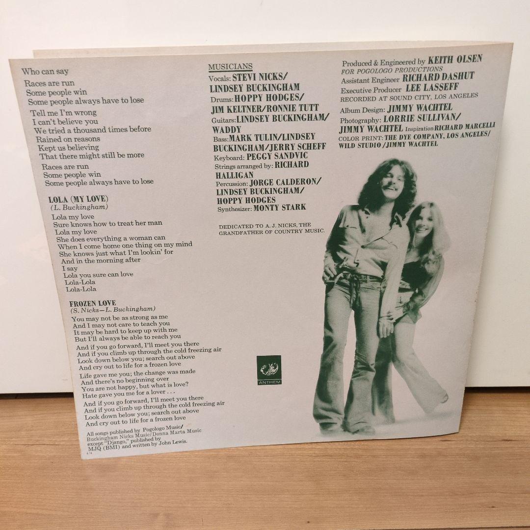 レア！　BUCKINGHAM NICKS　日本盤　帯付き美品