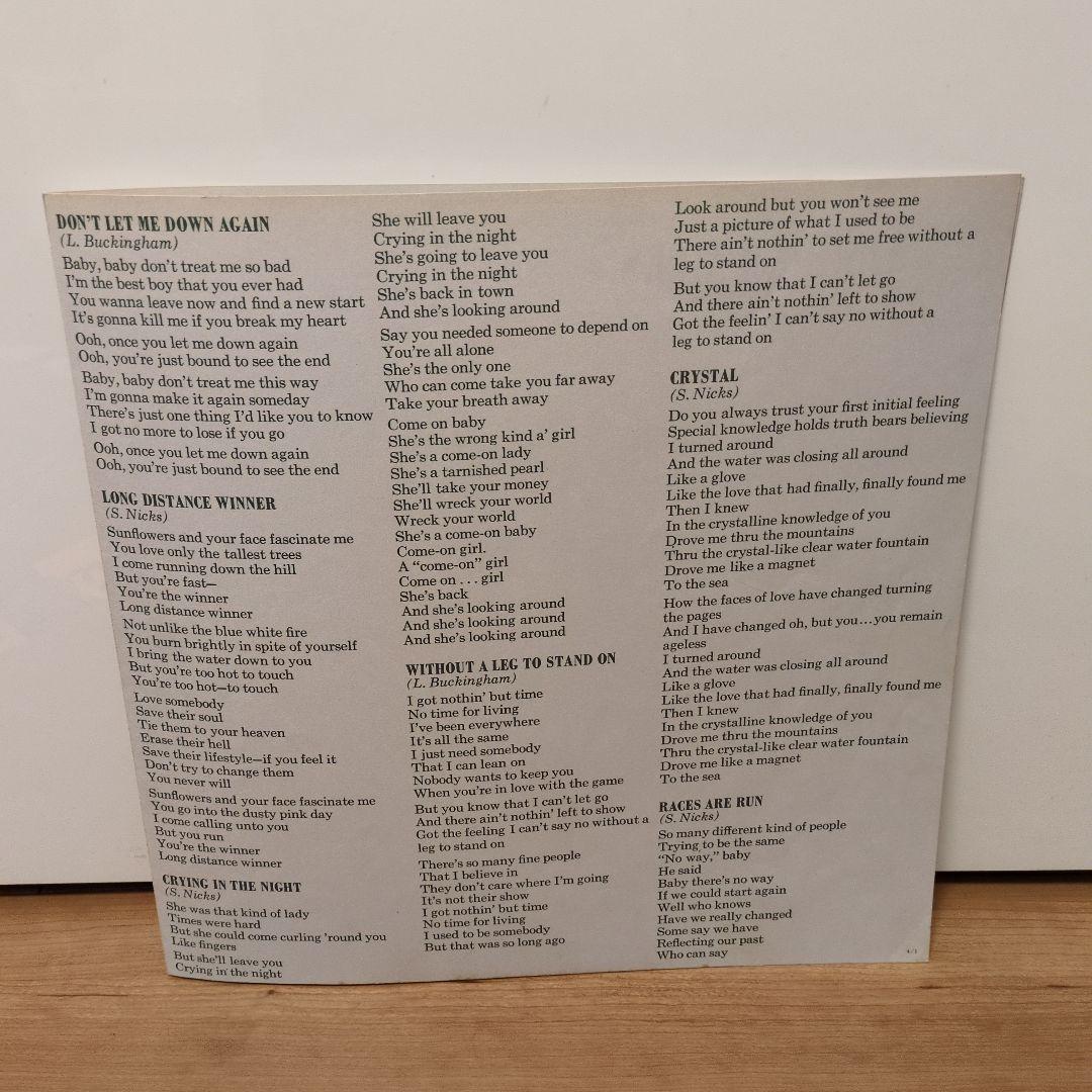 レア！　BUCKINGHAM NICKS　日本盤　帯付き美品