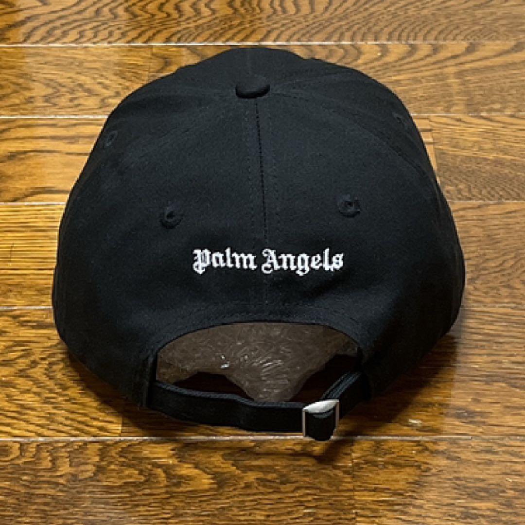 美品 Palm Angels パームエンジェルス キャップ 帽子 ブラック
