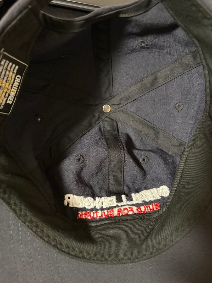 CHALLENGER SAILOR LOGO CAP （BLACK）　美品