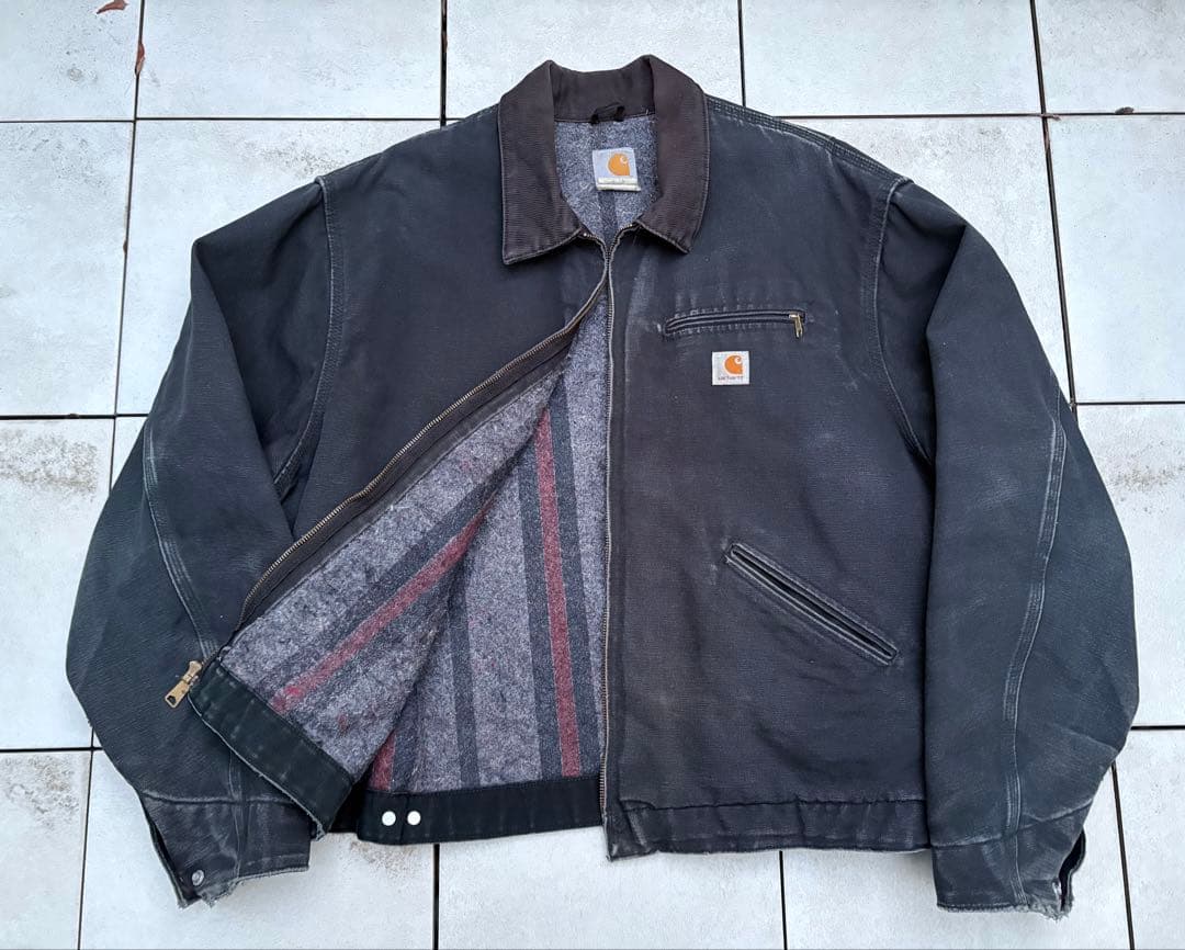 Carhartt デトロイト ジャケット J01 Black XL カーハート