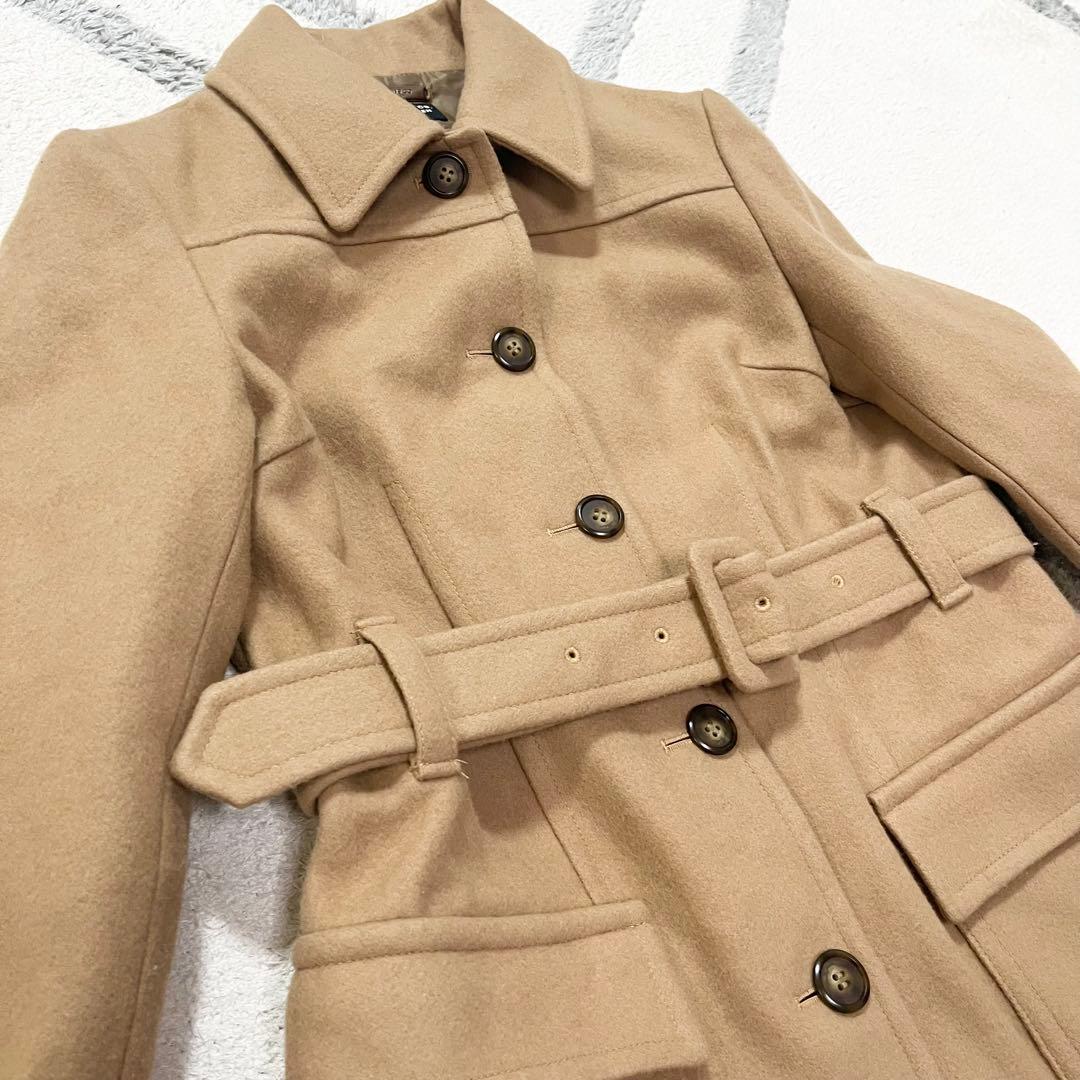 【極美品】ラルフローレン ロングコート マキシ キャメル ベージュ L レア