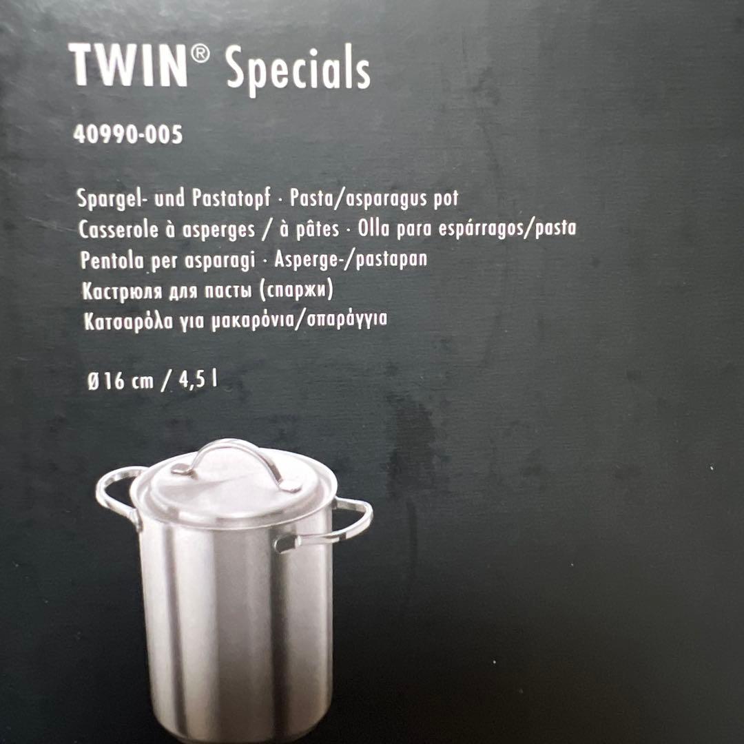 ZWILLING TWIN Specials パスタ鍋 16cm