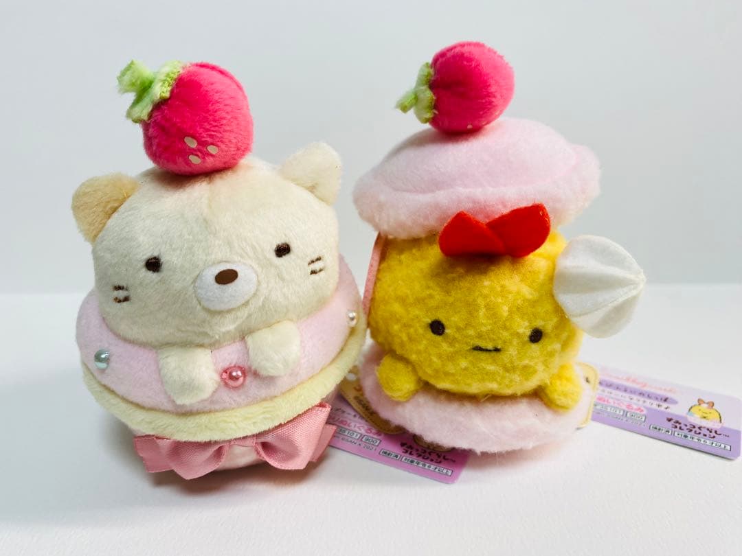【新品未使用】すみっコぐらし　てのりぬいぐるみ　ねこのきょうだいとおかし屋さん