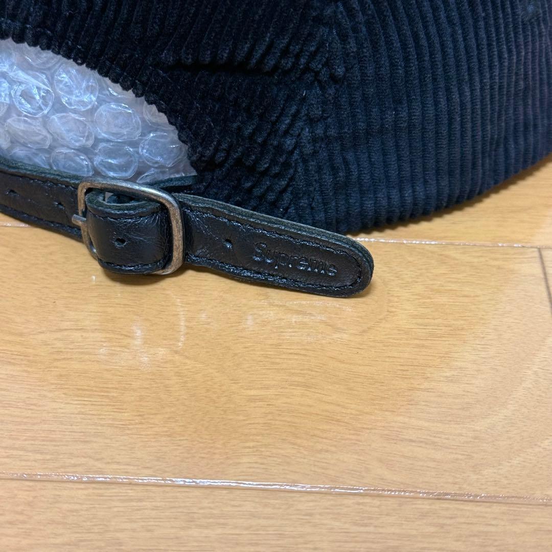 Supreme Corduroy Camp Cap ブラック 18ss