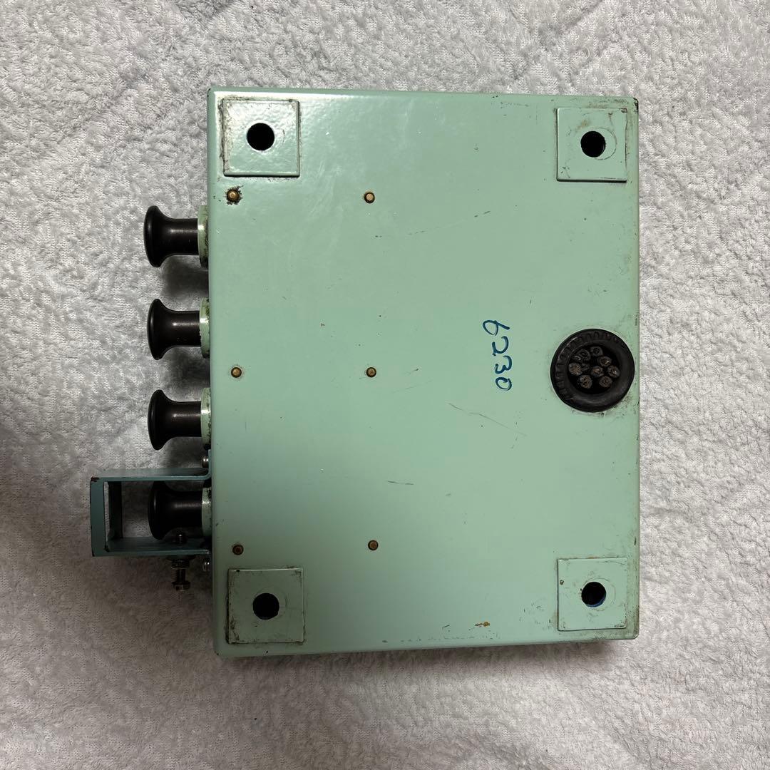 名鉄6000系6030F 運転台スイッチボックス