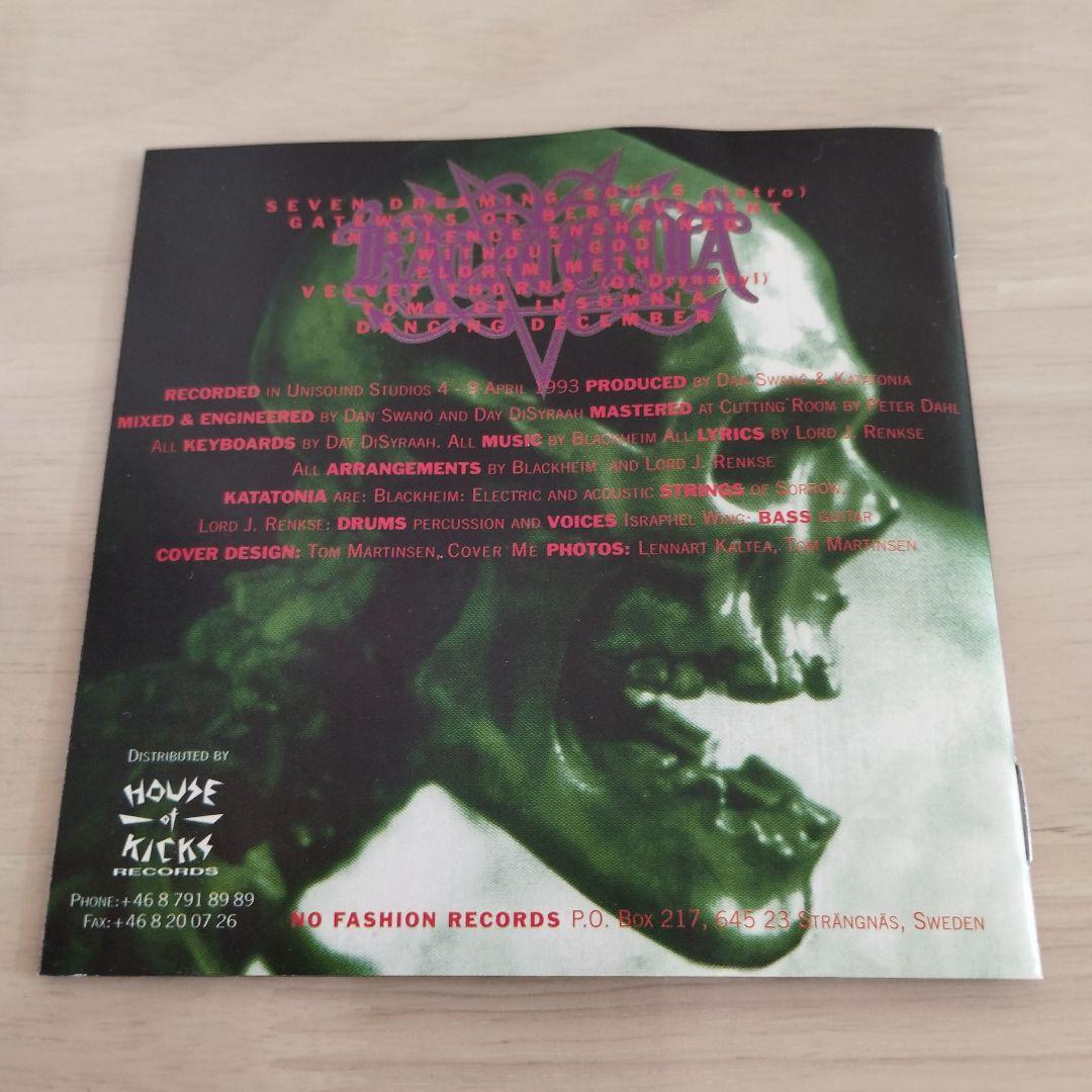 洋楽 KATATONIA Dance of December Souls NFR005