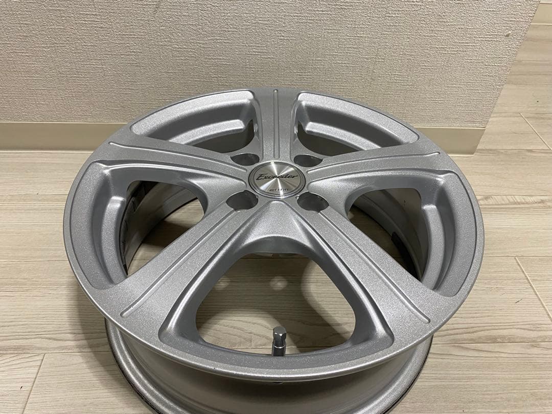 15インチ　アルミホイール　４本セット　4穴　5.5j 美品