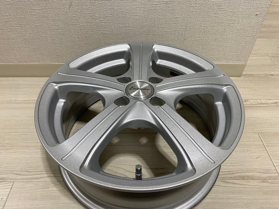 15インチ　アルミホイール　４本セット　4穴　5.5j 美品