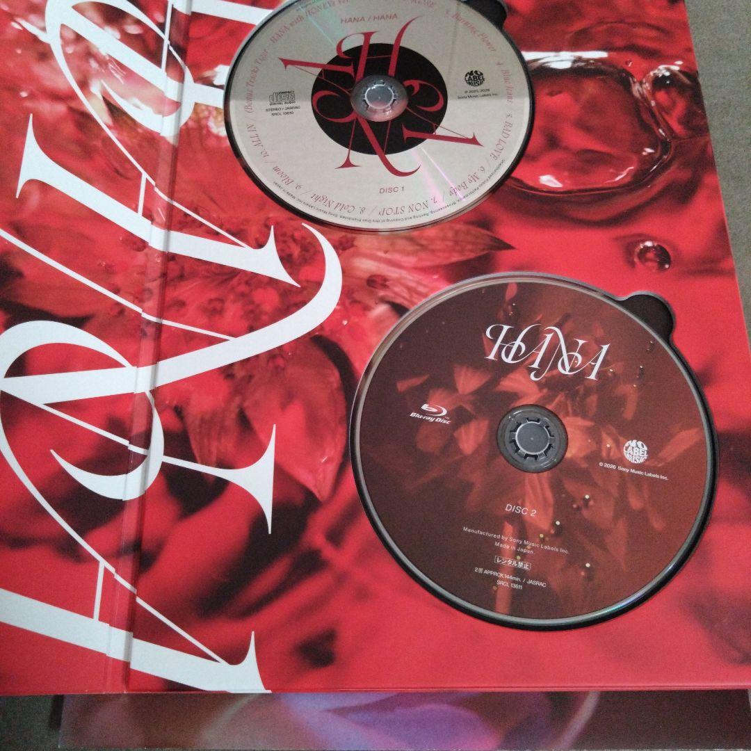 HANA CD - アルバム　ブルーレイ付き