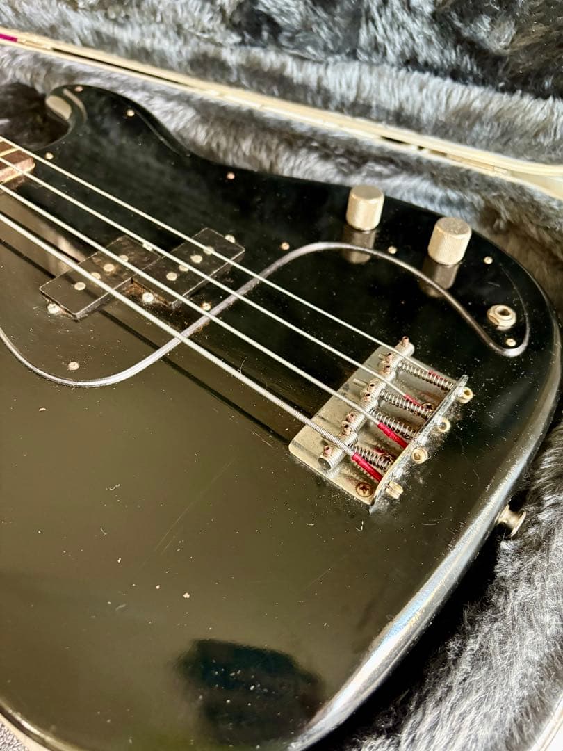ビンテージ日本製ベース プレベ HALLY 70'S とりあえずは普通に弾けます