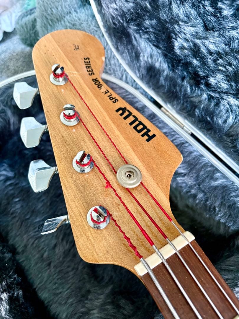 ビンテージ日本製ベース プレベ HALLY 70'S とりあえずは普通に弾けます